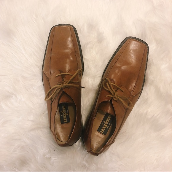 Men’s Zengara Square Toe Dress Shoes Size 11 - Picture 2 of 4